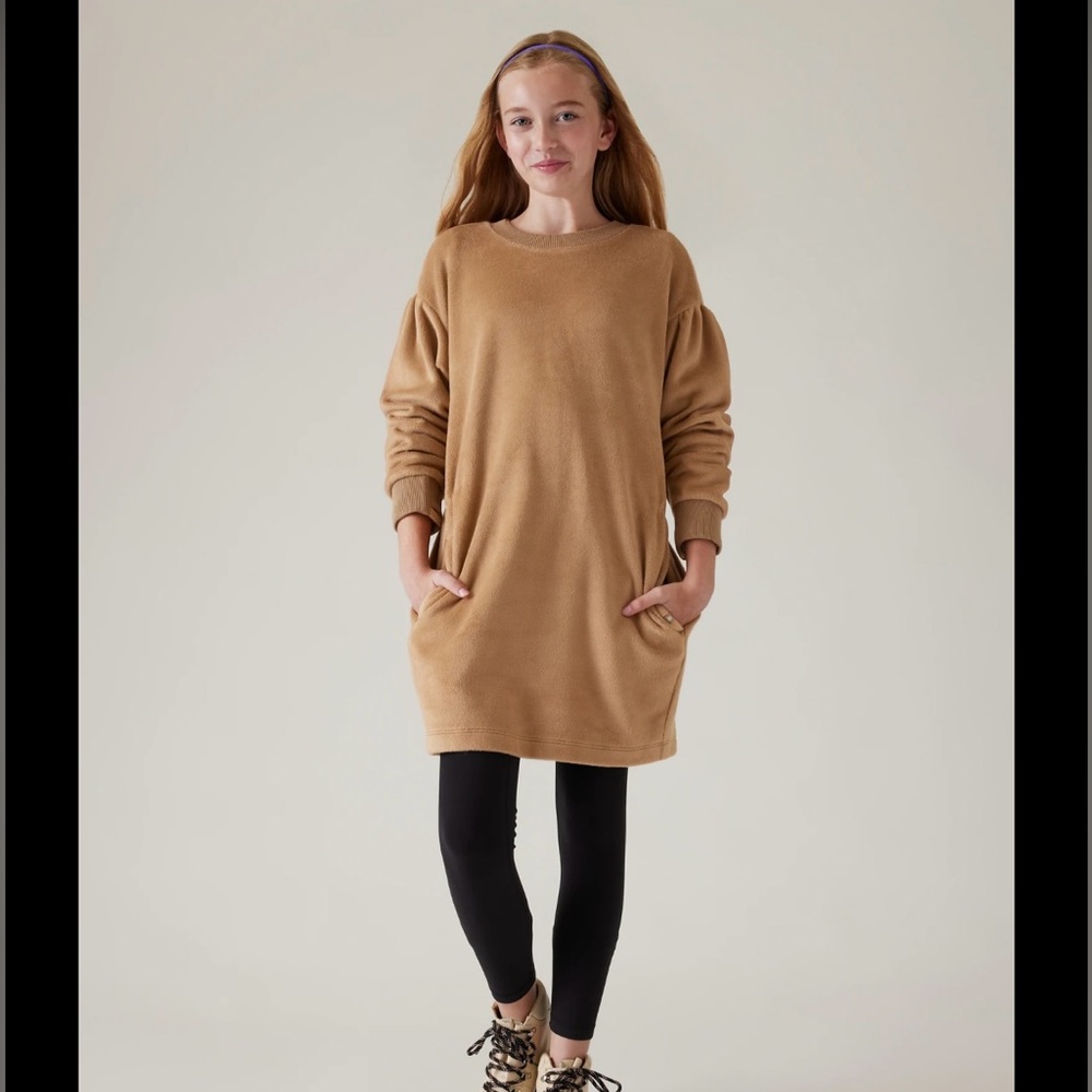 Athelta Girl Cozy Karma Dress